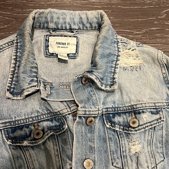 Forever 21 denim jacket - Picture 2 of 4